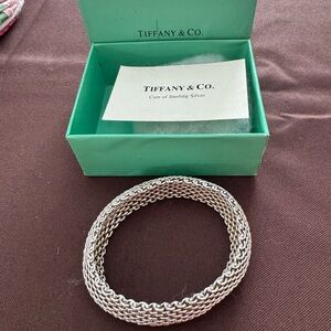 Tiffany & Co. Sterling Silver Mesh Bracelet